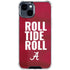 University of Alabama Roll Tide Roll iPhone 15 Clear Case